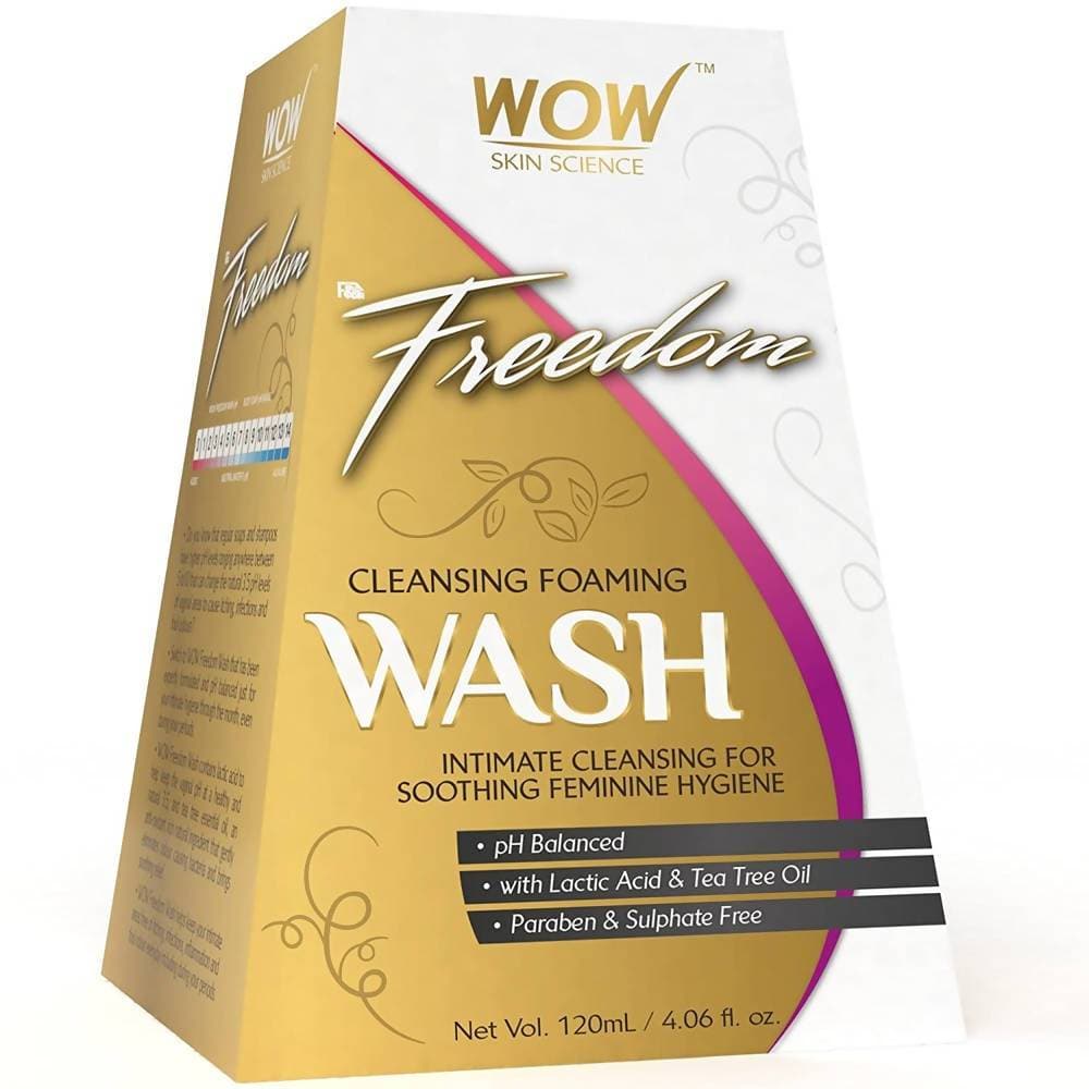 Wow Skin Science Freedom Cleansing Foam Wash - DrMediCart