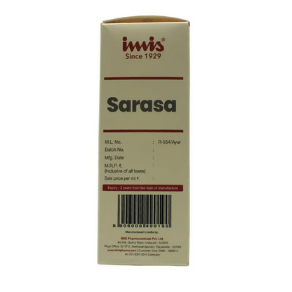 Imis Ayurveda Sarasa Syrup