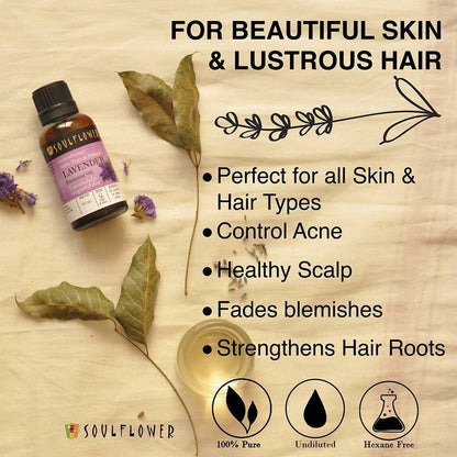 Soulflower Lavender Essential Oil