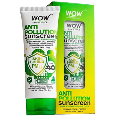 Wow Skin Science Anti Pollution Sunscreen Lotion - Drmedicart