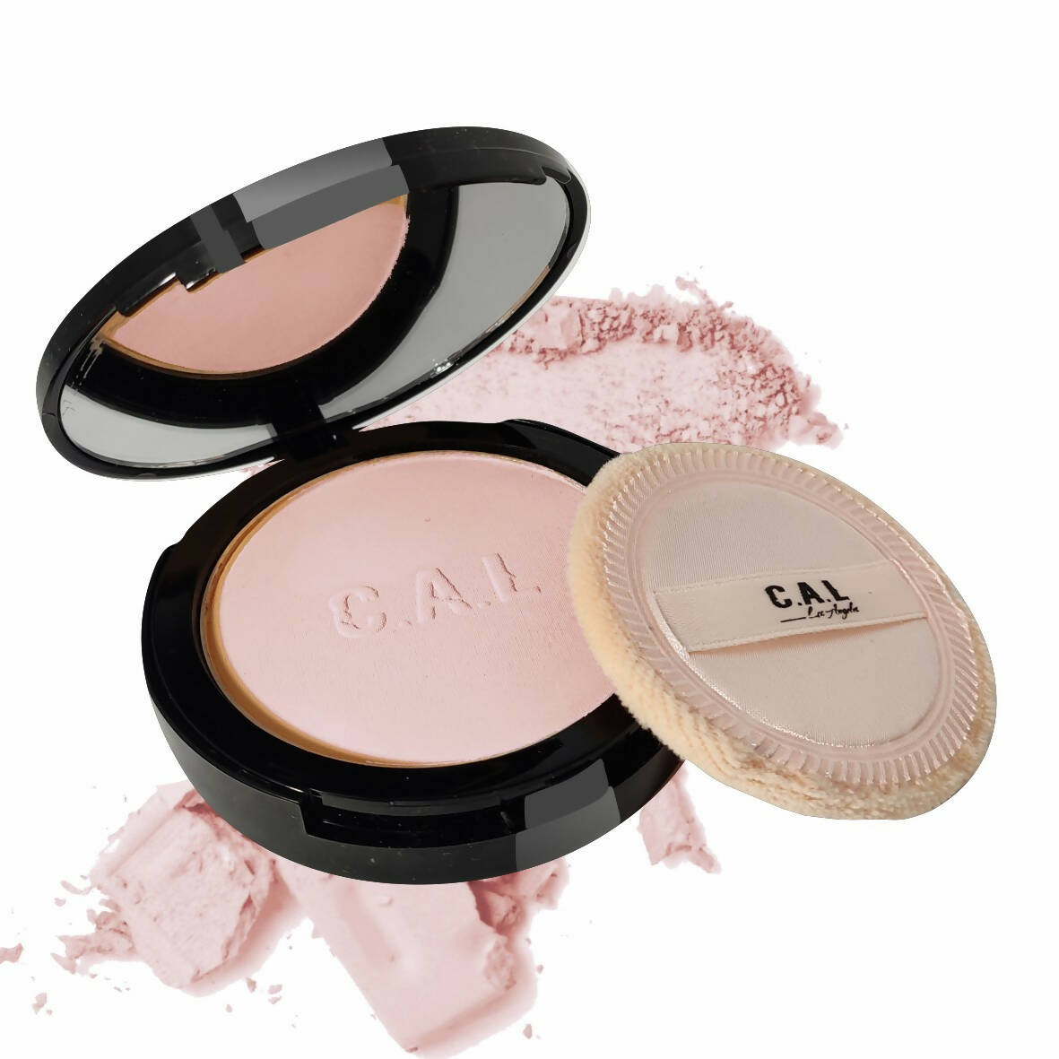 Buy CAL Los Angeles Finish Up Matte Compact -Pink from DrMediCart, Ship from India to USA