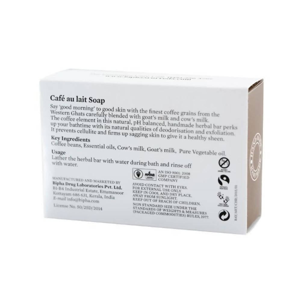 Bipha Ayurveda Cafe Au Lait Soap - DrMediCart