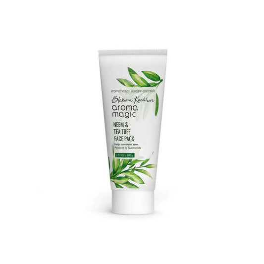 Buy Blossom Kochhar Aroma Magic Neem & Tea Tree Face Pack from DrMediCart, Ship from India to USA