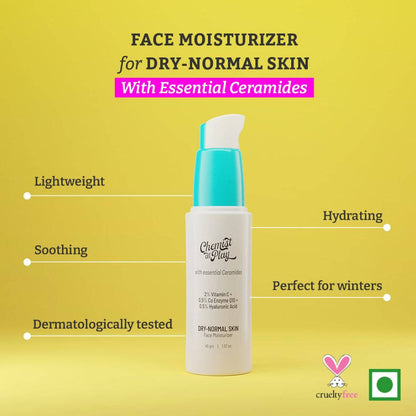 Chemist At Play Dry-Normal Skin Face Moisturizer For Deeply Hydrates & Improves Skin Texture