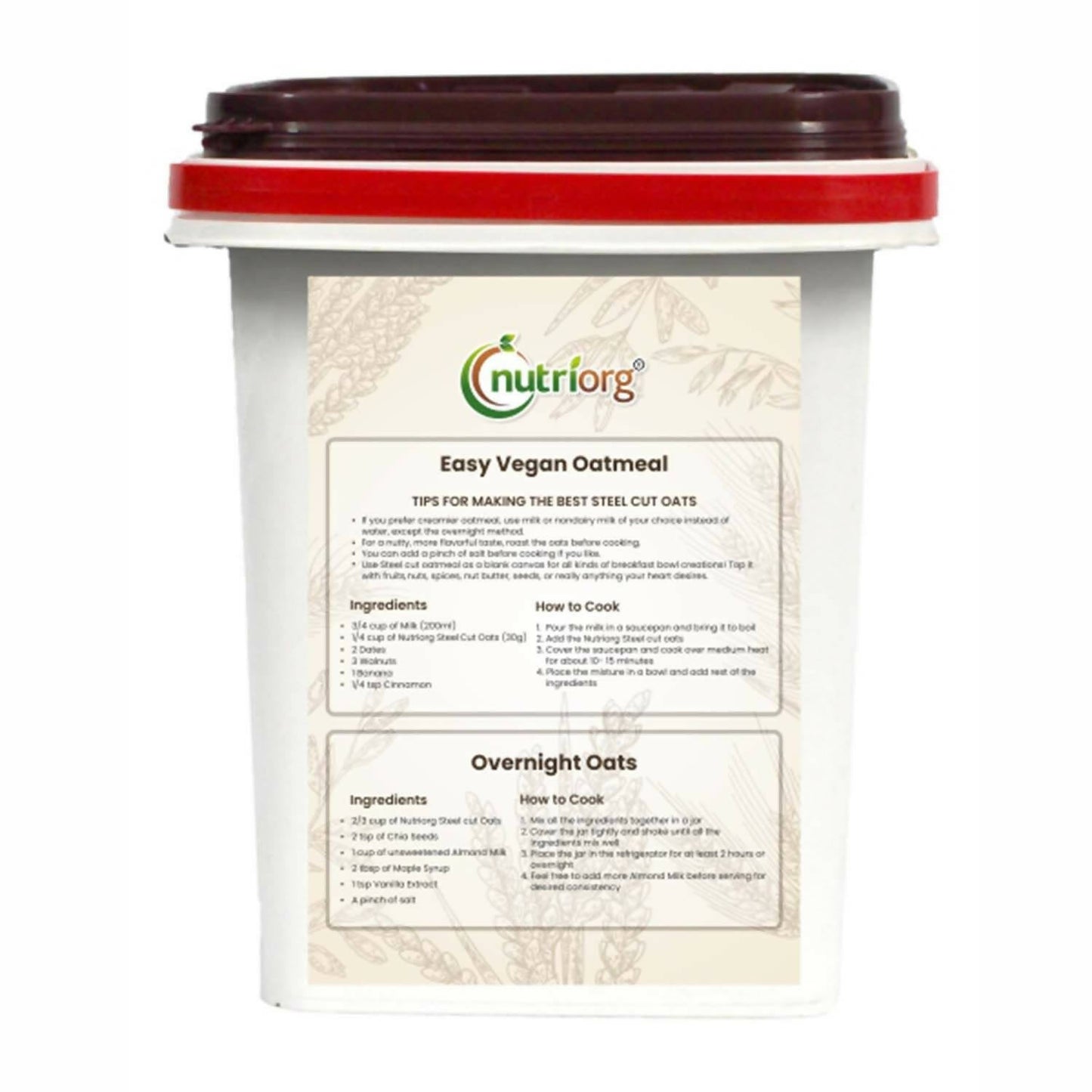 Nutriorg Oats Flour