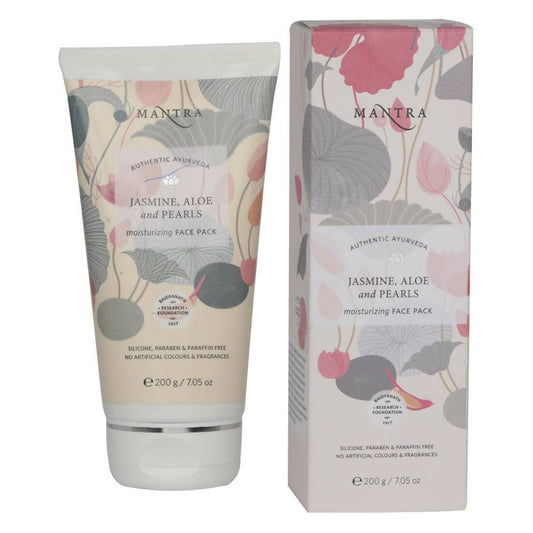 Buy Mantra Herbal Jasmine, Aloe and Pearls Moisturizing Face Pack from DrMediCart, Ship from India to USA