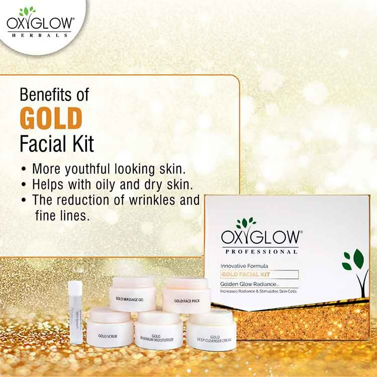 Oxyglow Herbals Gold Facial Kit