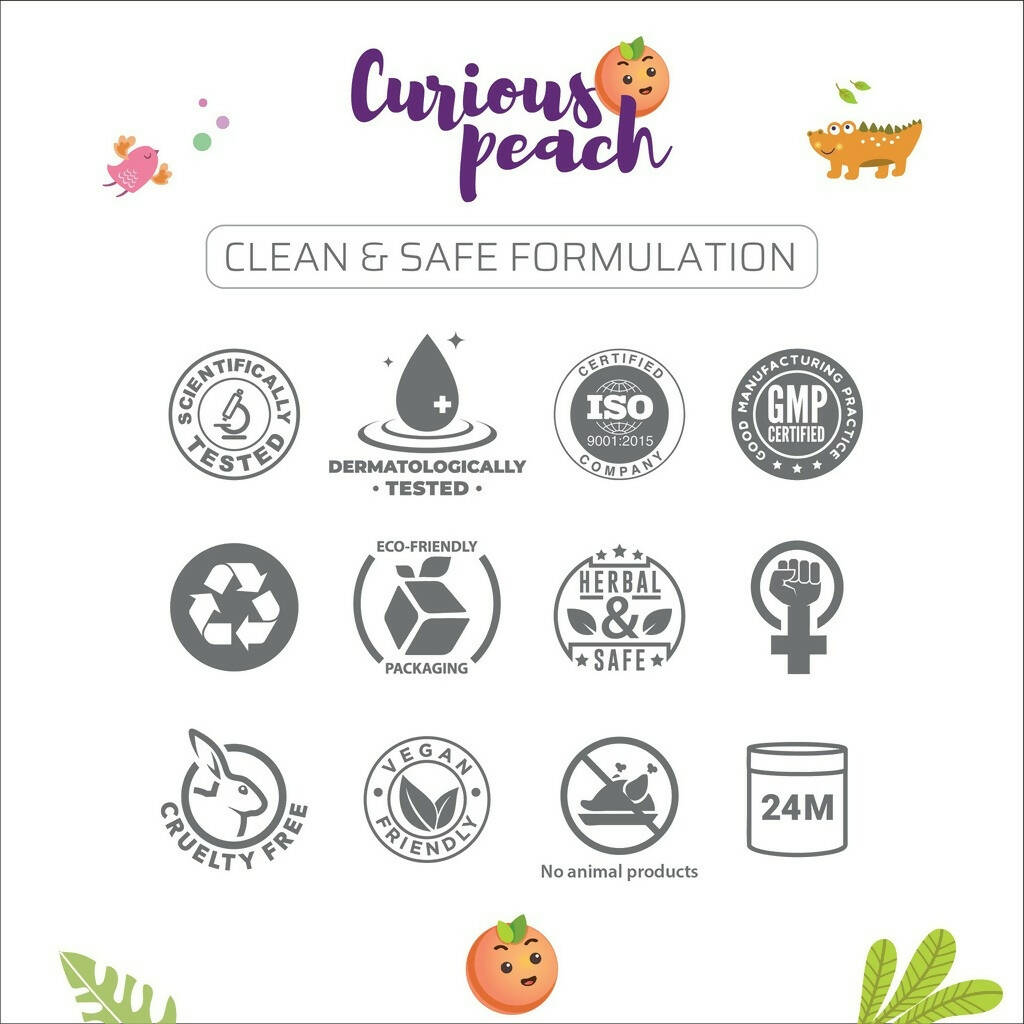 Curious Peach Whispering Wild Herbal Hair Oil