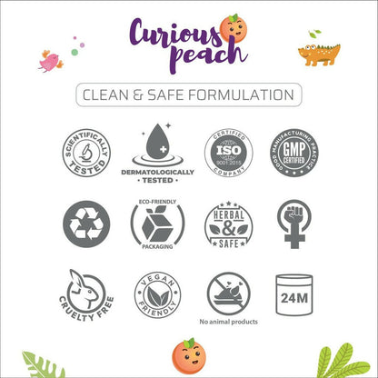Curious Peach Whispering Wild Herbal Hair Oil