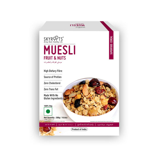 Buy Skyroots Fruit & Nuts Muesli from DrMediCart, Ship from India to USA