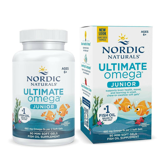 Nordic Naturals Ultimate Omega Junior Fish Oil Softgels