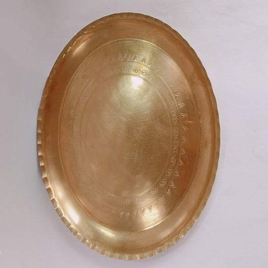 Buy Brass Rekabi/Thali