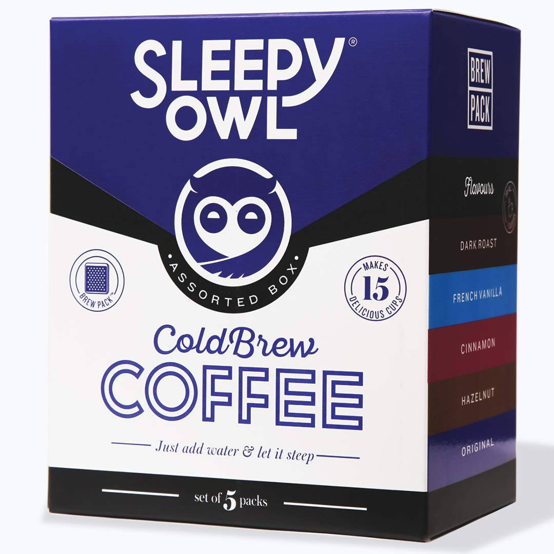 Buy Sleepy Owl Coffee Assorted Cold Brew Packs from DrMediCart