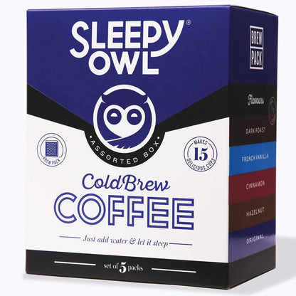 Buy Sleepy Owl Coffee Assorted Cold Brew Packs from DrMediCart