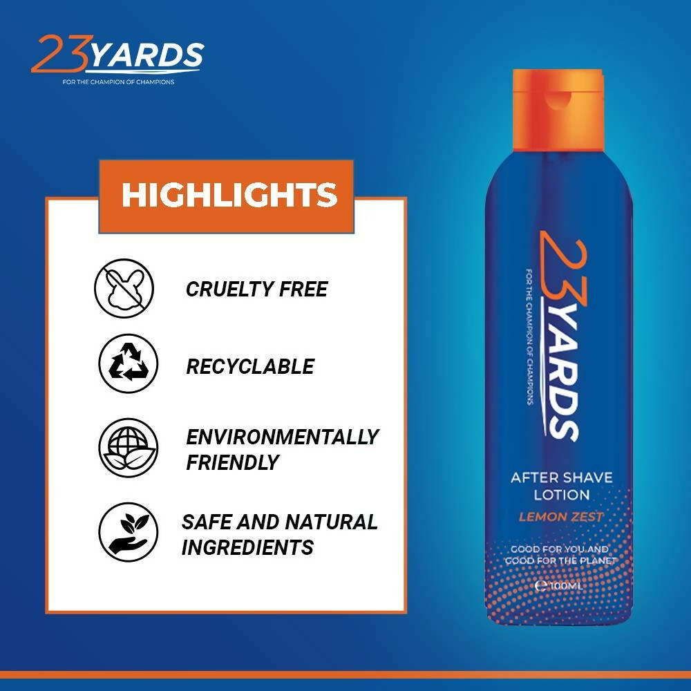 23 Yards After Shave Lotion for Men