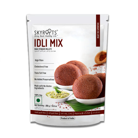 Buy Skyroots Ragi (Finger Millet) Idli Mix from DrMediCart, Ship from India to USA