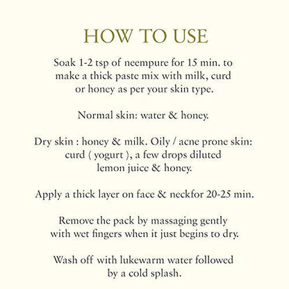 Just Herbs Neempure Arjun??utmeg Skin Purifying Neem Pack
