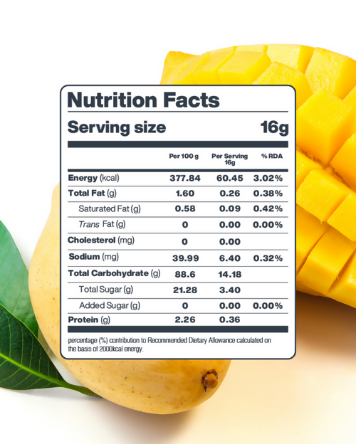 Moon Freeze Dried Mango Cubes