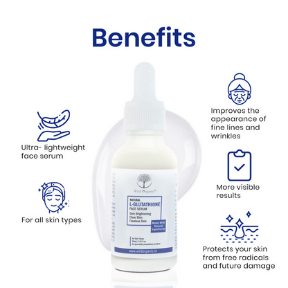 Wild Organic Natural Face Serum L- Glutathione