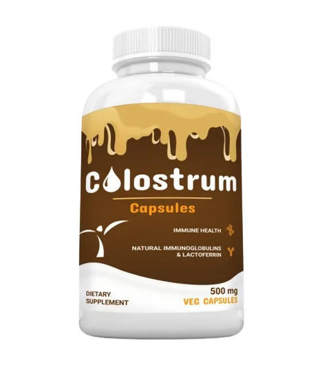 Ramini Bio Nutrition Colostrum 500mg Veg Capsules