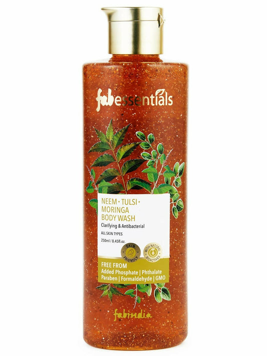fabessentials neem tulsi moringa body wash 1 buy in usa