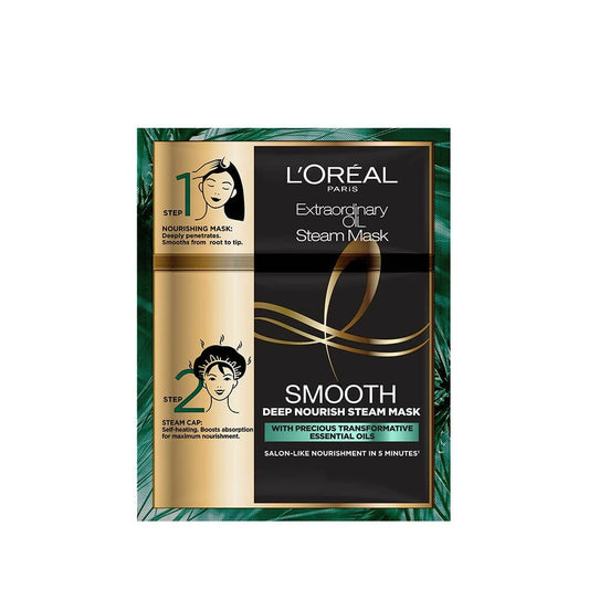 Buy L'Oreal Paris Extraordinary Oil Smooth & Deep Nourishing Steam Mask from DrMediCart, Ship from India to USA