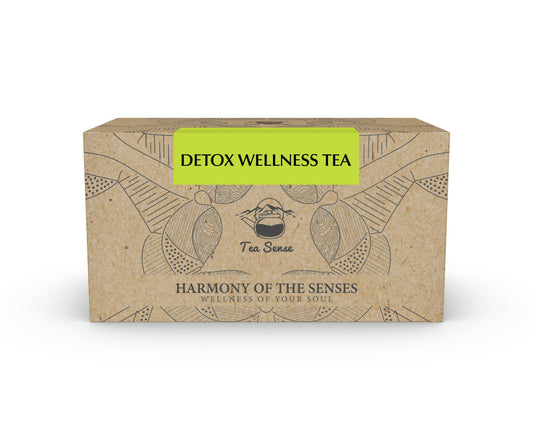 Tea Sense Detox Wellness Tea Bags Box
