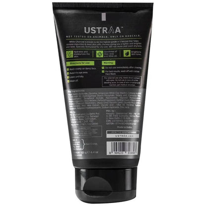 ustraa charcoal alove vera de tan white face mask buy in usa