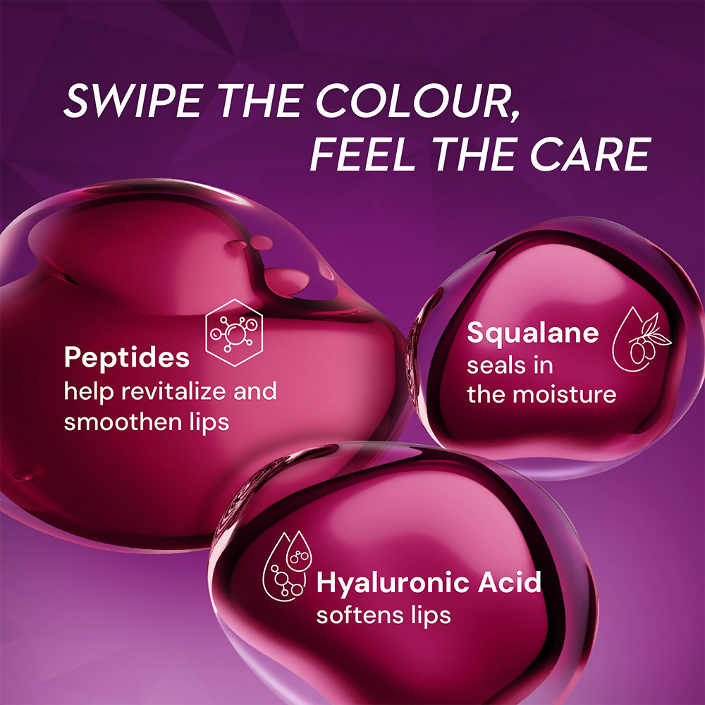 SUGAR Glide Peptide Serum Lipstick with Vitamin E - 05 Parisian Pink