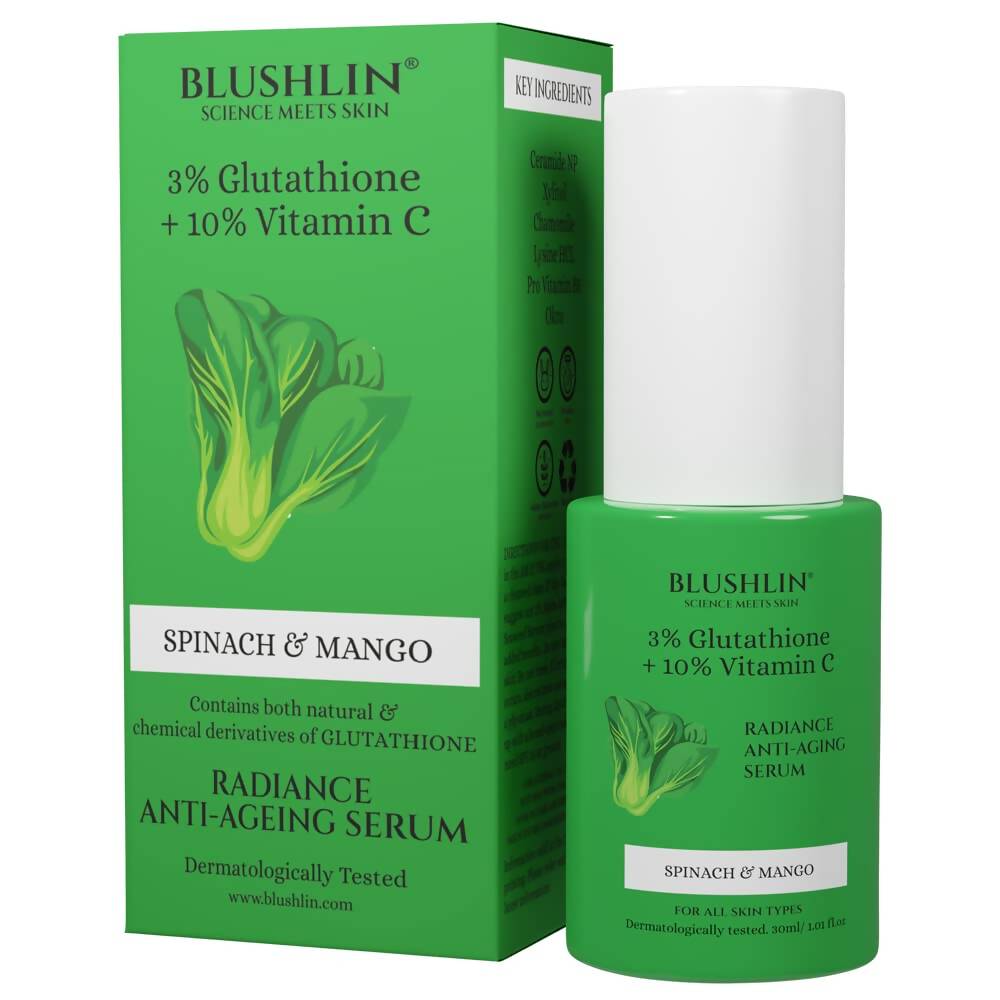 Blushlin 3% Glutathione +10% Vitamin C Face Serum