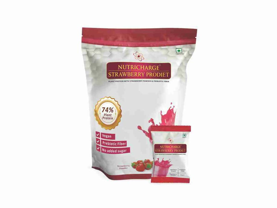Buy Nutricharge Strawberry Prodiet from DrMediCart, Ship from India to USA