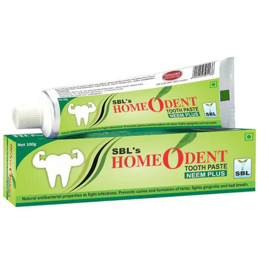 Buy SBL Homeopathy Homeodent Neem Plus Toothpaste from DrMediCart, Ship from India to USA