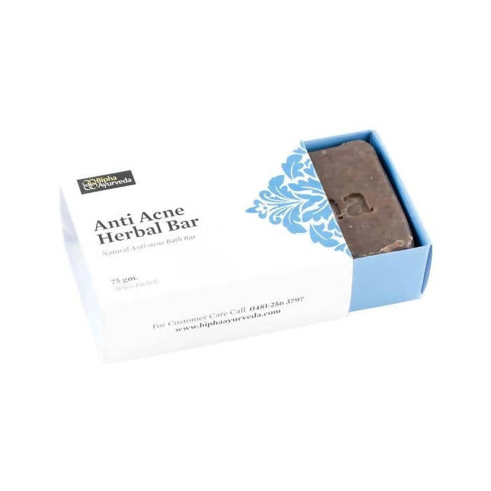 Bipha Ayurveda Anti Acne Herbal Bar - DrMediCart