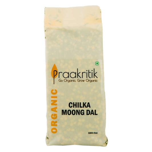 Buy Praakritik Organic Chilka Hara Moong from DrMediCart, Ship from India to USA
