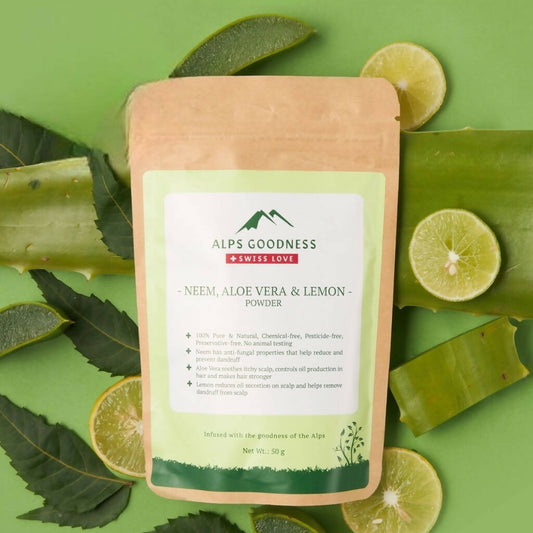 Alps Goodness Neem, Aloe Vera & Lemon Powder - DrMediCart