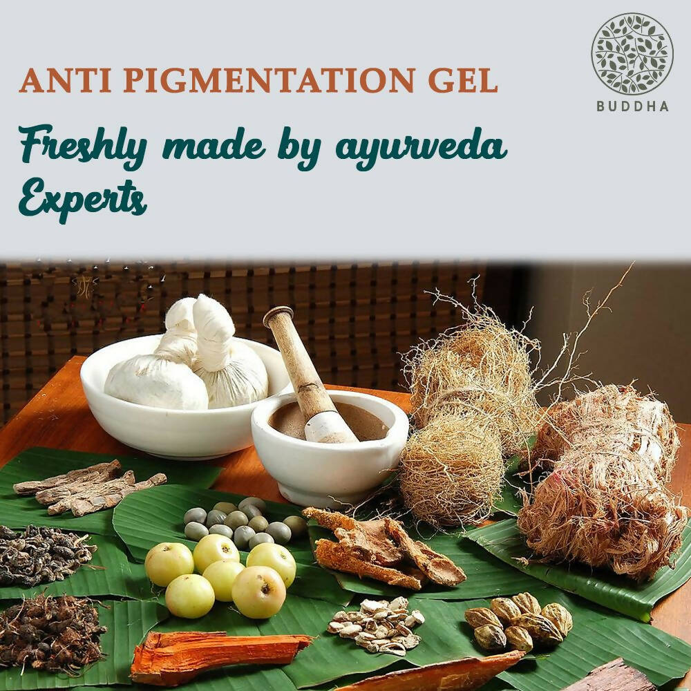 Buddha Natural Anti Pigmentation Gel -For Reducing Pigmentation, Lighten Blemishes & Dark Spots