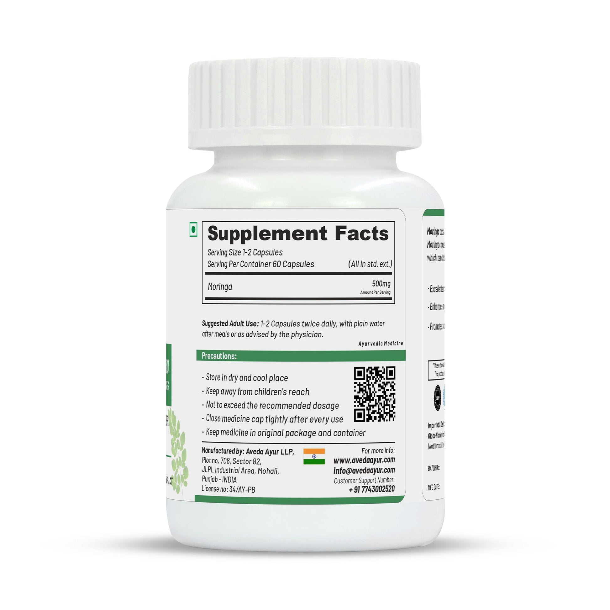 Life Aveda Premium Moringa Capsules