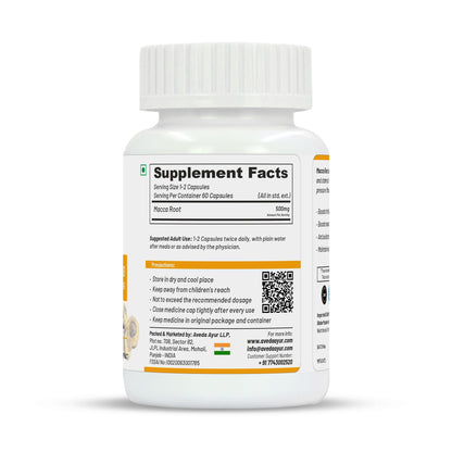 Life Aveda Premium Macca Root Capsules