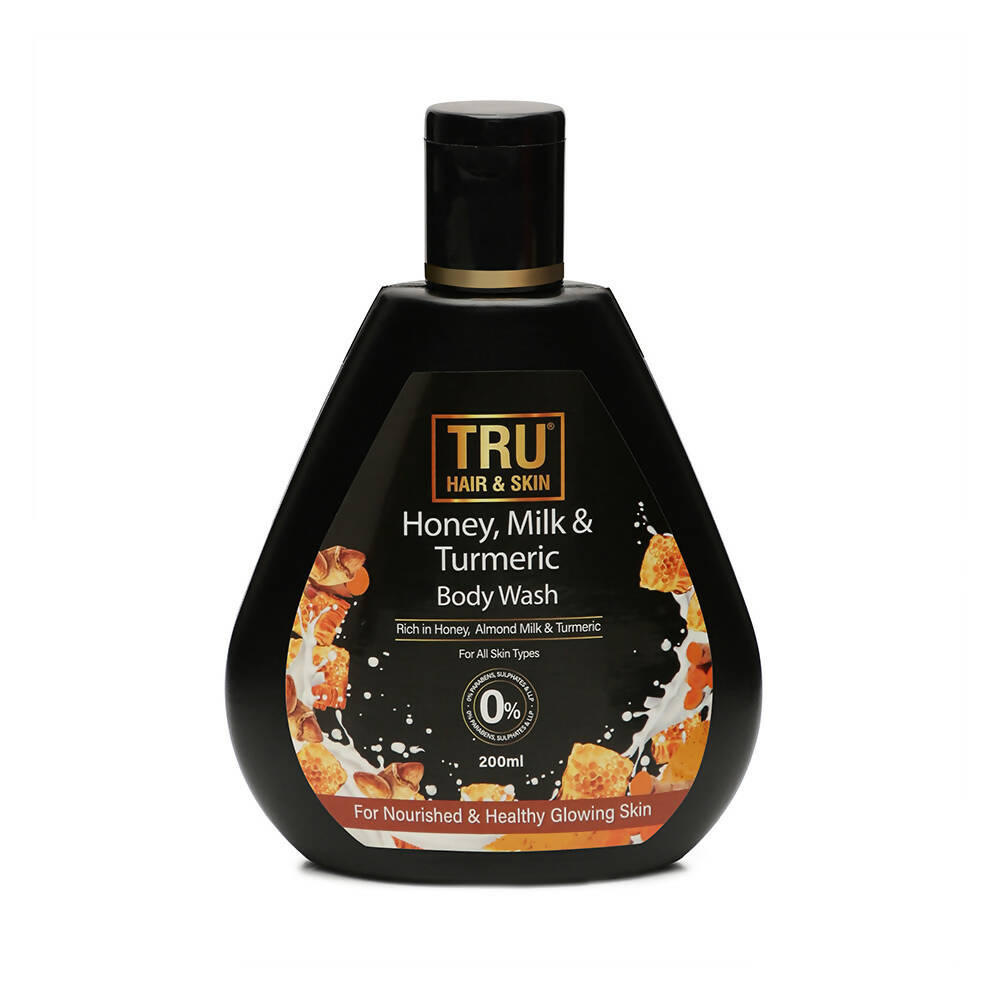 Buy Tru Hair & Skin Honey, Milk & Turmeric Body Wash from DrMediCart, Ship from India to USA