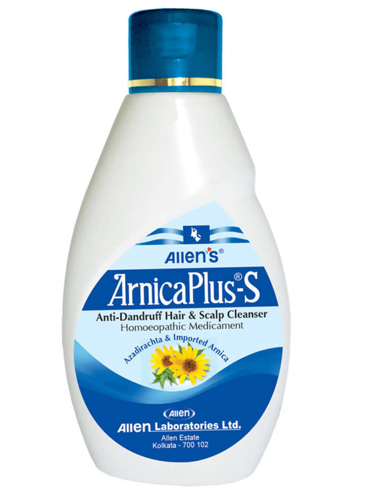 Buy Allen's Homeopathy ArnicaPlus-S Anti Dandruff Hair & Scalp Cleanser from DrMediCart, Ship from India to USA