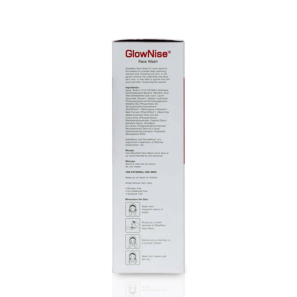 Brinton GlowNise Deep Cleansing Foam Face Wash,For Oily and Acne Prone Skin, Skin Friendly