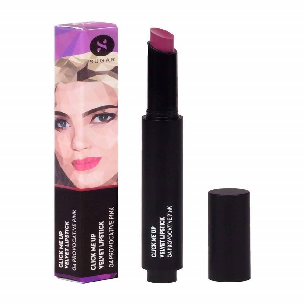 Sugar Click Me Up Velvet Lipstick - Provocative Pink (Plum Rose) - DrMediCart