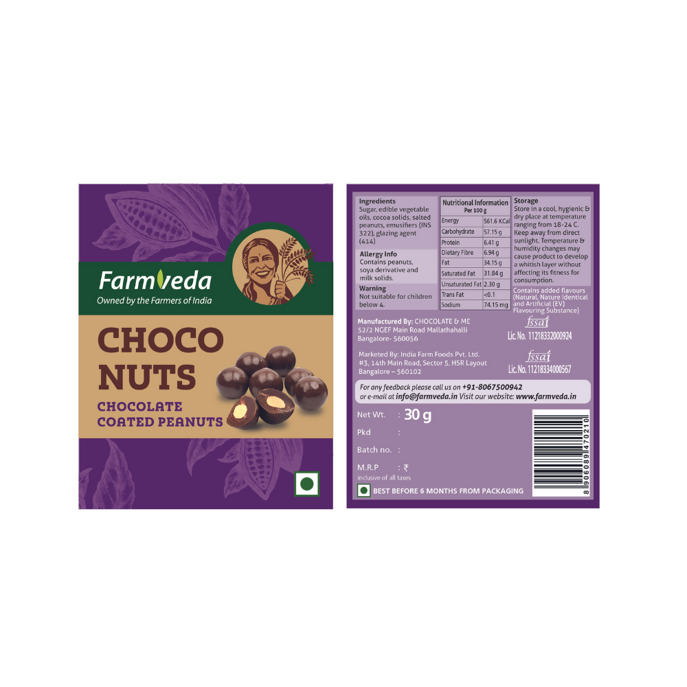 Buy Farmveda Chocolates-Choconuts from DrMediCart
