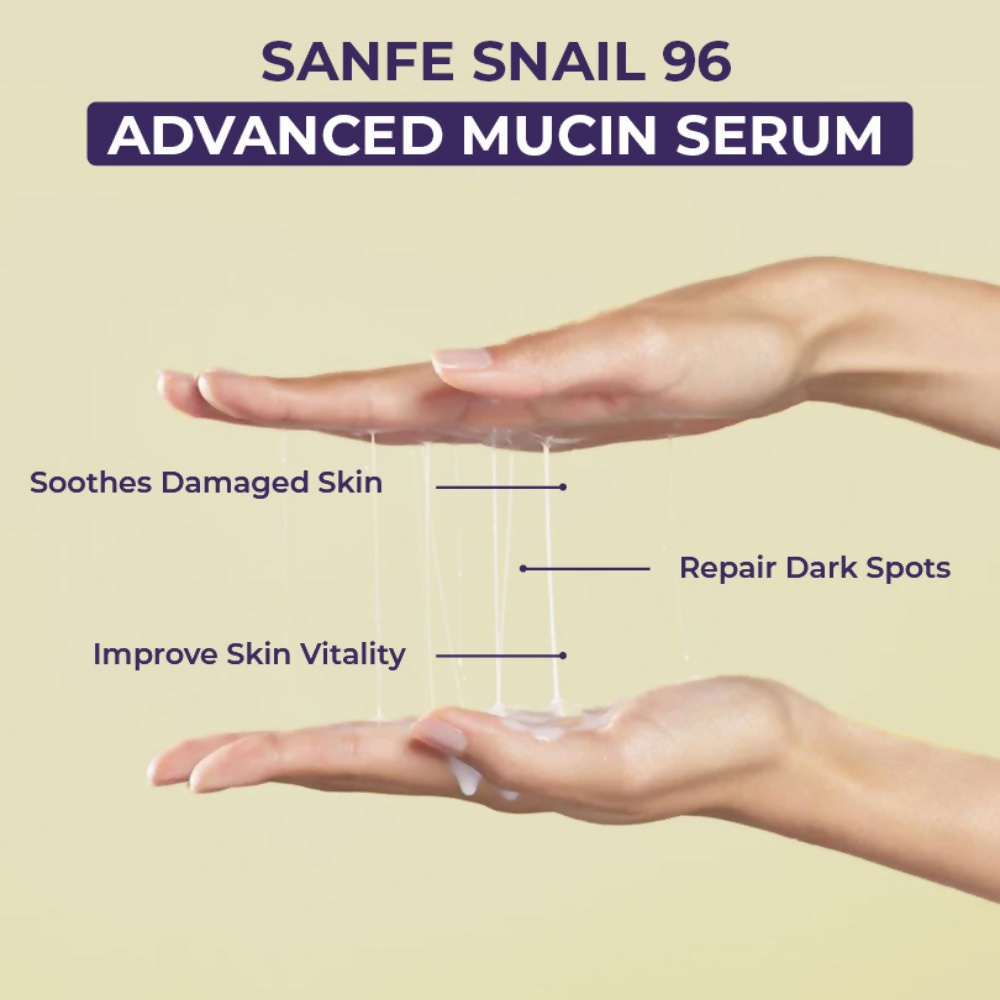 Sanfe Snail 96 Advanced Mucin Serum Hydrating Serum