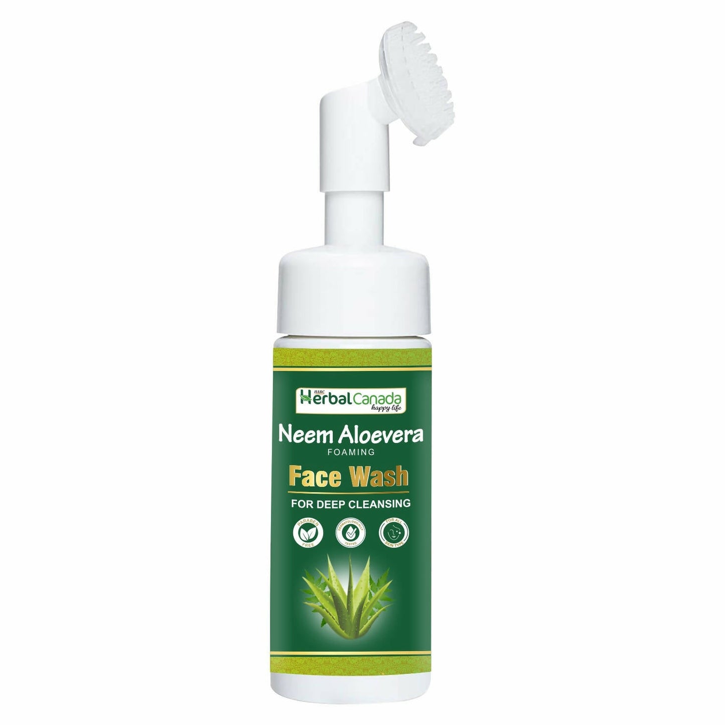 Herbal Canada Neem Aloe Vera Foaming Face Wash