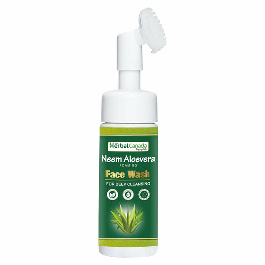 Herbal Canada Neem Aloe Vera Foaming Face Wash