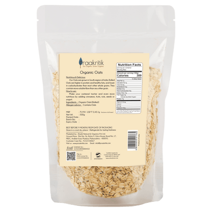 Praakritik Organic Rolled Oats