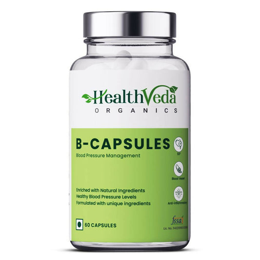 Buy Health Veda Organics B Capsules from DrMediCart, Ship from India to USA