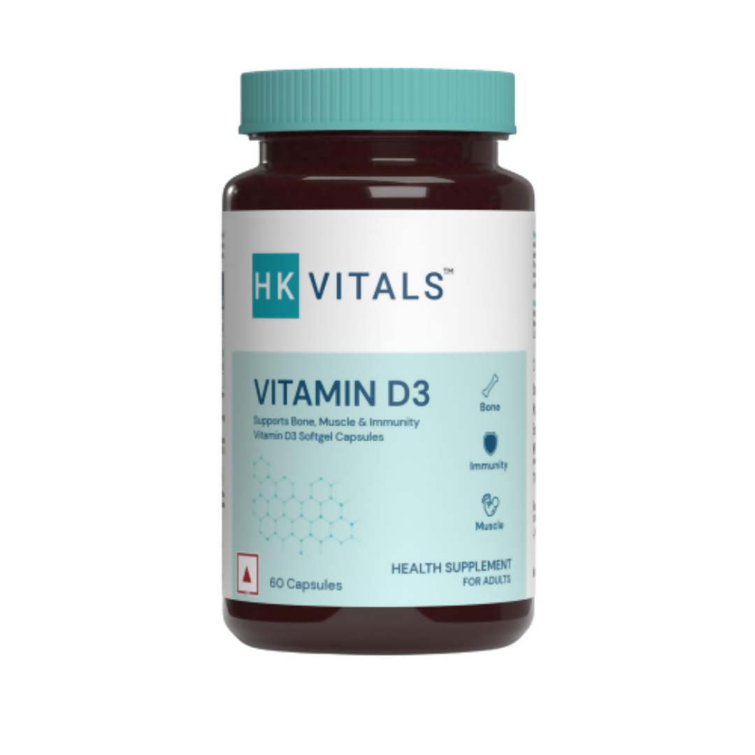 HK Vitals Vitamin D3 Capsules