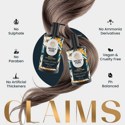 Wildly Pure Clarifying Shampoo For Hard Water & Metal Damage